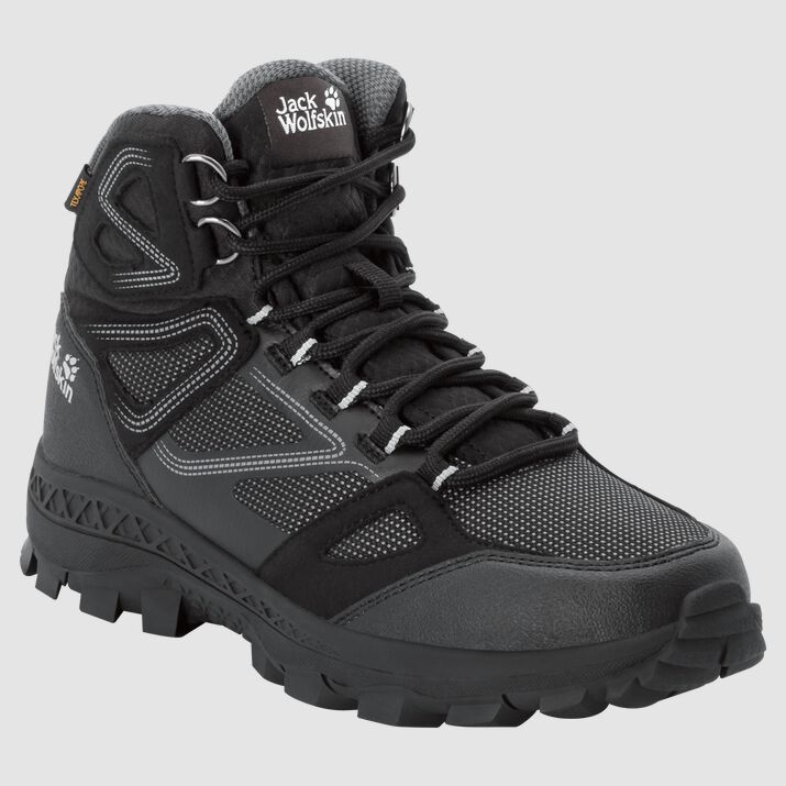 Botas Senderismo Jack Wolfskin Downhill Texapore Mid Mujer Negros/Grises Mexico-8473162